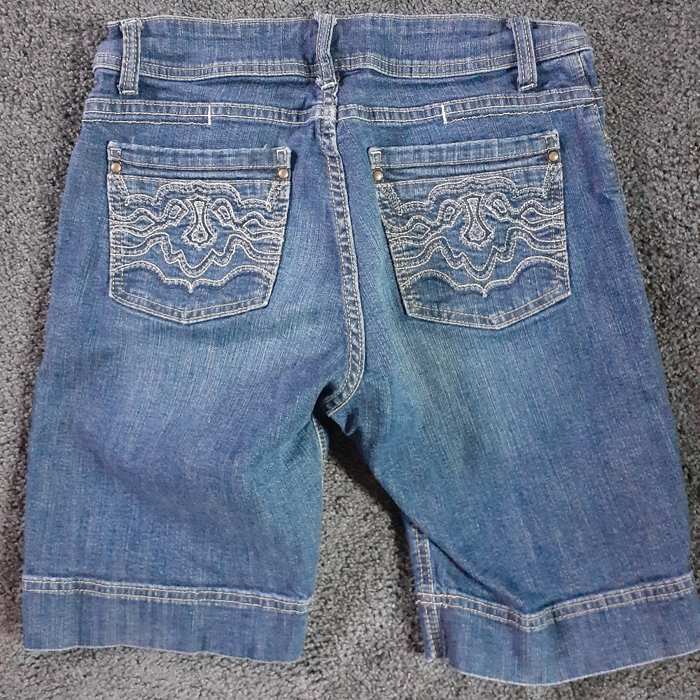 Lee Bermuda Blue Jean Shorts